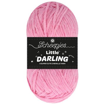 Scheepjes Little Darling - 416 Axolotl - DK Chenille Garen, Ophalen of Verzenden, Nieuw