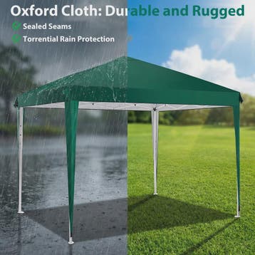 Pop-up Gazebo Tent 3x3M - UV & Regenbestendig, Verstelbare H, Verzenden, Nieuw