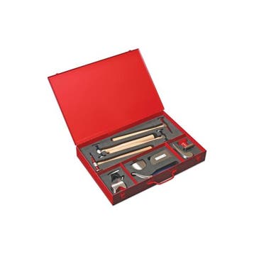 PowerTec Master Hamer en Dolly set 11-delig (PLAATWERK), Verzenden, Nieuw