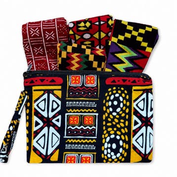 Afrikaanse sokken / Afro socks set OWURA  met tasje - Set va, Ophalen of Verzenden, Nieuw
