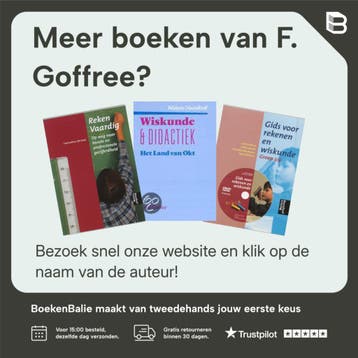 Wiskunde & Didactiek rekenen en wiskunde in de bovenbouw, Boeken, Verzenden, Gelezen, F. Goffree