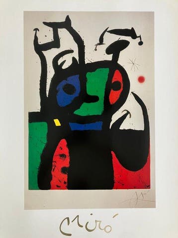 Joan Miró (after) - The matador
