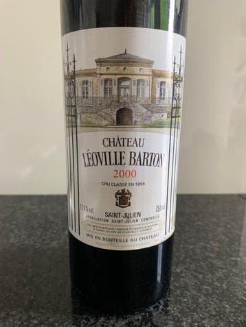 2000 Chateau Leoville Barton - Saint-Julien 2ème Grand Cru, Nieuw