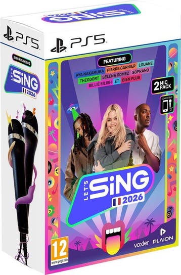 SHOWMODEL Lets Sing 2026 + 2 Microphones Version Française, Verzenden, Nieuw