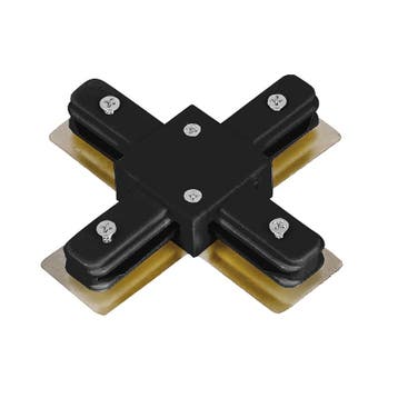 1-FASE RAIL | X-CONNECTOR | ZWART, Nieuw