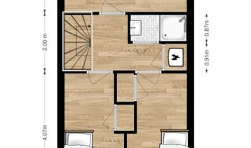 Te Huur 4 Kamer Appartement Schalmeistraat In Maastricht, Huizen en Kamers, Direct bij eigenaar, Limburg, Maastricht, Appartement
