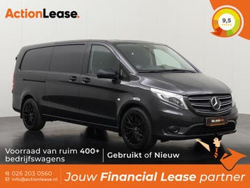 Mercedes Vito Bestelbus L3 H1 2022 Diesel Automaat, Auto's, Mercedes-Benz, Automaat, Zwart, Zwart, Diesel