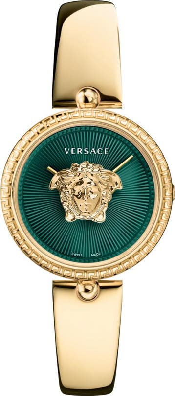 Versace VECQ03425 Palazzo Empire dames horloge 34 mm, Overige merken, Staal, Verzenden, Polshorloge
