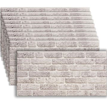 3D-wandpanelen - Steengrijze baksteen, Verzenden, Nieuw