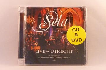Sela - Live in Utrecht CD + DVD, Ophalen of Verzenden, Zo goed als nieuw