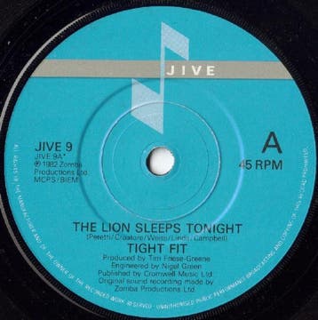 Tight Fit - The Lion Sleeps Tonight, Ophalen of Verzenden, Gebruikt
