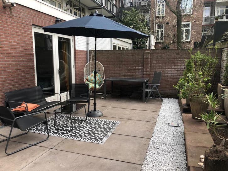 Kunststof Steenschotten 150x95x5, Terras, Plantenbak, Tuin en Terras, Overige Tuin en Terras, Zo goed als nieuw