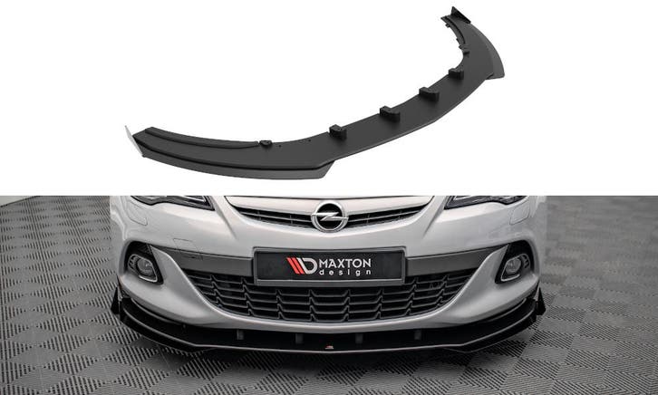 Voorspoiler met Canards Opel Astra J GTC OPC-Line Maxton, Auto-onderdelen, Overige Auto-onderdelen, Ophalen of Verzenden