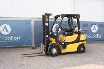 Veiling: Heftruck Yale GLP25VX F2170 LPG 2490kg 2011, 2000 tot 3000 kg, Ophalen, LPG, Heftruck