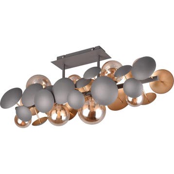 LED Plafondlamp - Trio Select Bubble - 8 Lichtpunten -, Ophalen of Verzenden, Nieuw, Metaal, Overige fittingen