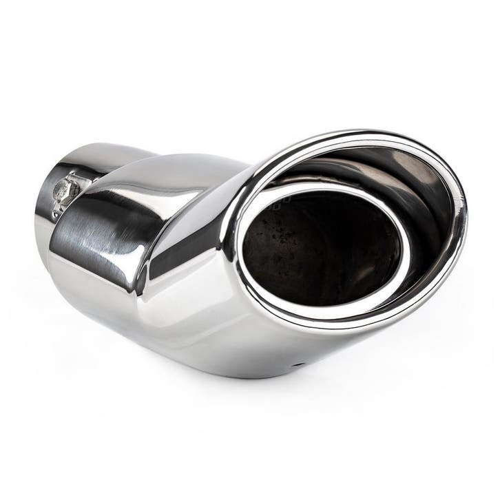 Uitlaat Sierstuk - RVS Verchroomd - Diameter 35-46mm, Auto-onderdelen, Uitlaatsystemen, Nieuw, Verzenden