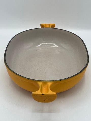 Le Creuset - Enzo Mari - Braadpan - nr. 25 - bron, Emaille -