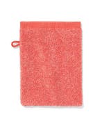 HEMA Washand 16x21cm zware kwaliteit gemêleerd rood, Verzenden, Nieuw, Rood