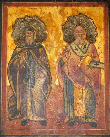 Icoon - Sint-Antonius de Grote en Sint Athanasius van