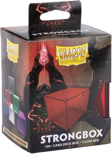 Dragon Shield Strongbox - Clear Red | Dragon Shield -, Verzenden, Nieuw