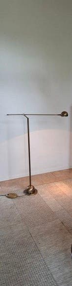 Vloerlamp om te lezen - Messing Brons - + halogeenlampje