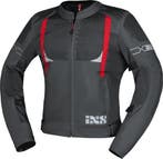 IXS Trigonis-Air Grijs Rood Textiele Motorjas, Nieuw met kaartje, Jas | textiel, IXS, Heren