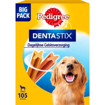 Pedigree Dentastix Hondensnacks Maxi 105-pack, Verzenden, Hond