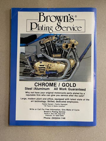 Browns Plating Service - 2400041-MAN, Boeken, Auto's | Folders en Tijdschriften, Ophalen of Verzenden, Zo goed als nieuw, Overige merken