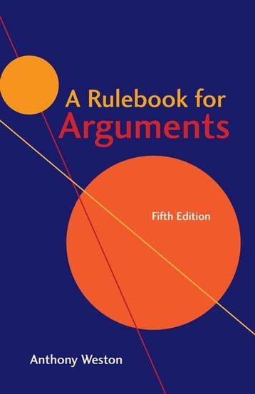9781624666544 A Rulebook for Arguments Anthony Weston, Verzenden, Nieuw, Anthony Weston