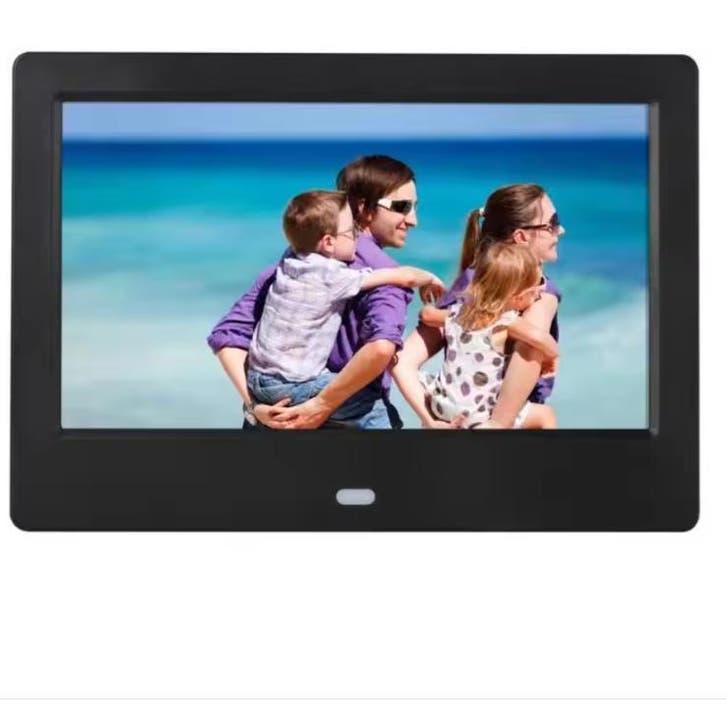 7 Inch Digitale Fotolijst HD met Afstandsbediening Klok Kale, Audio, Tv en Foto, Fotografie | Digitale fotolijsten, Nieuw, Verzenden