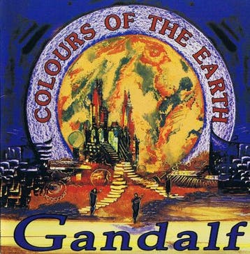 cd - Gandalf - Colours Of The Earth, Verzenden, Zo goed als nieuw