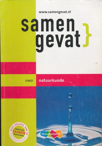 Samengevat VWO Natuurkunde, Boeken, Schoolboeken, Verzenden, Nieuw