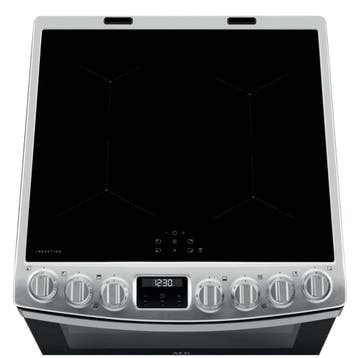 AEG Fornuis CIS6743ECM Inductie 60cm - Zilver, Ophalen of Verzenden, Nieuw