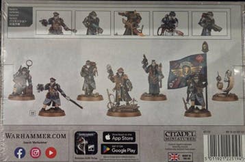 Astra Militarum Krieg Command Squad (Warhammer nieuw), Hobby en Vrije tijd, Ophalen of Verzenden, Nieuw