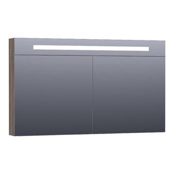 Brauer Promise Deluxe Spiegelkast - 120 cm - met Directe, Ophalen of Verzenden, Nieuw