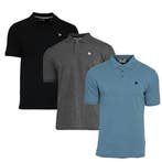 Donnay Donnay Heren - 3-Pack - Polo shirt Noah - Zwart /, Kleding | Heren, Polo's, Verzenden, Nieuw