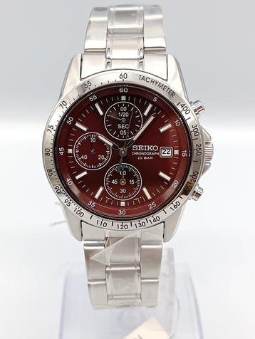Seiko - Chronograph - Zonder minimumprijs - SBTQ045 - Heren
