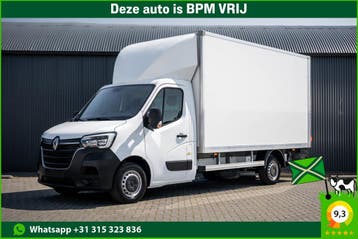 Renault Master **2.3dCi | Bakwagen met Laadklep | LED |, Stof, Gebruikt, Renault, Wit