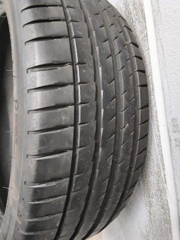 1x Michelin Pilot Sport 225/45 R19 zomerband 5,9 mm, 19 inch, Gebruikt, Ophalen of Verzenden, Band(en)
