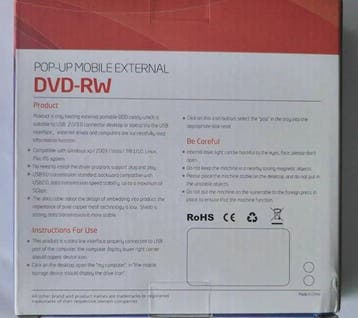 2dekans | CYBERNOVA Ultra Slim Externe USB 3.0 Type-C, Ophalen of Verzenden, Zo goed als nieuw