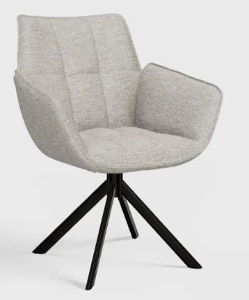 Eetkamerstoel Monaco | Naturel | Moods Collection, Ophalen of Verzenden, Nieuw