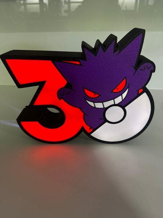 Gengar - Gengar 30 Pokemon lampka - Spelcomputer, Spelcomputers en Games, Spelcomputers | Overige Accessoires