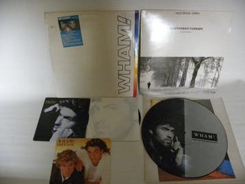 Wham, George Michael - 1 x double LP + 2 x 12 Maxi singles, Nieuw in verpakking