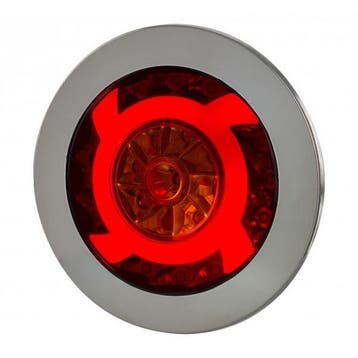 Horpol LED Achterlicht Chroom Lucy 122mm LZD 2423, Ophalen of Verzenden, Nieuw