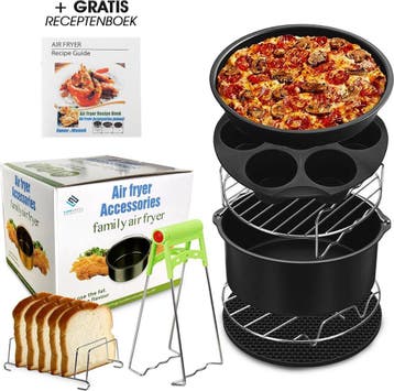 Airfryer Accesoireset - 8 delige Accessoire voor, Verzenden, Nieuw