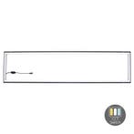 LED HOLLOW PANEEL | 120×30 | 40W | ZWART | CCT SWITCH, Nieuw