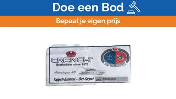 Bieden: Cranchi Atlantique 40 Durable Outdoor Marine Non-Sl, Ophalen of Verzenden, Nieuw, Zeilboot of Motorboot