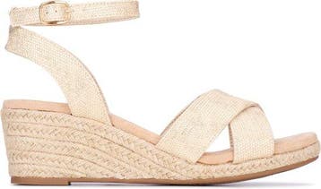 POSH by Poelman NOVI Dames Sandalen - Goud Maat 38 (Mode), Verzenden, Nieuw