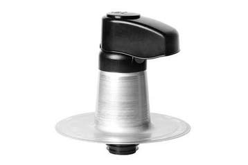 Aluminium dakdoorvoer ø100mm-geïsoleerd - hersluitbare pp., Verzenden, Nieuw in verpakking