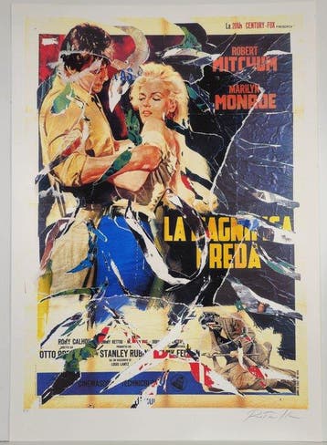Mimmo Rotella (1918-2006) - La Magnifica preda ( The